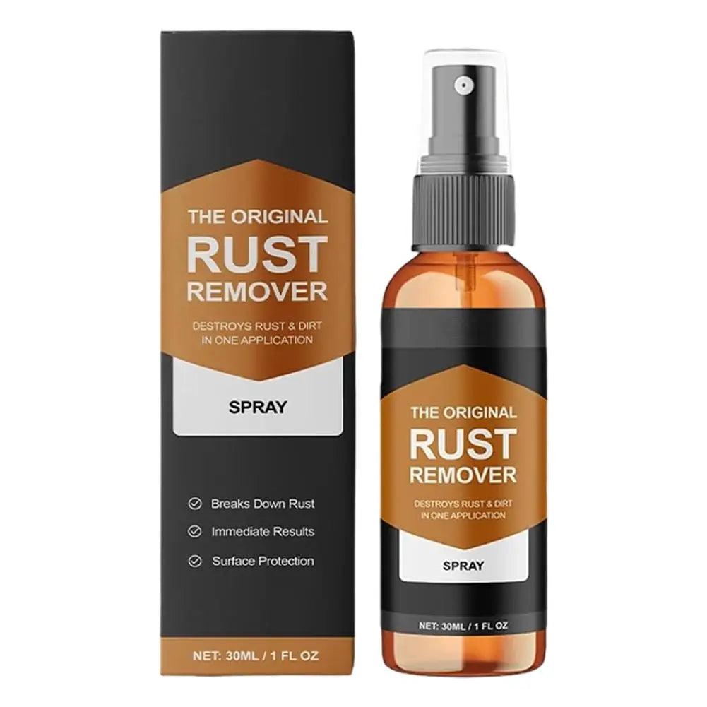 Car Rust Remover & Inhibitor Spray 30ml | Wheel Hub Protection Rust Remover Spray QXL