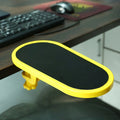 Adjustable Desk Armrest Support Bracket | Ergonomic Office Ergonomic Desk Armrest QXL Yellow
