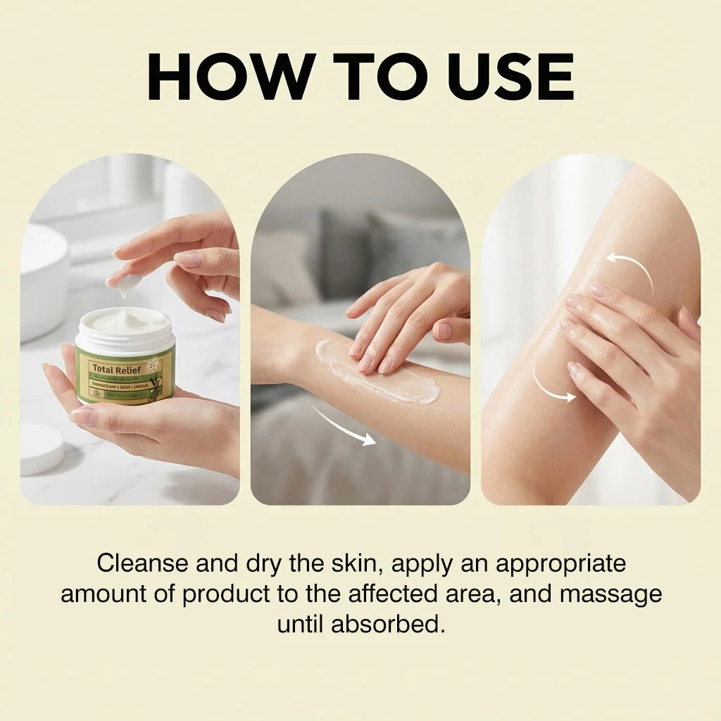 Magnesium MSM & Arnica Body Cream – Deep Hydrating, Non-Greasy Body Moisturising Cream QXL