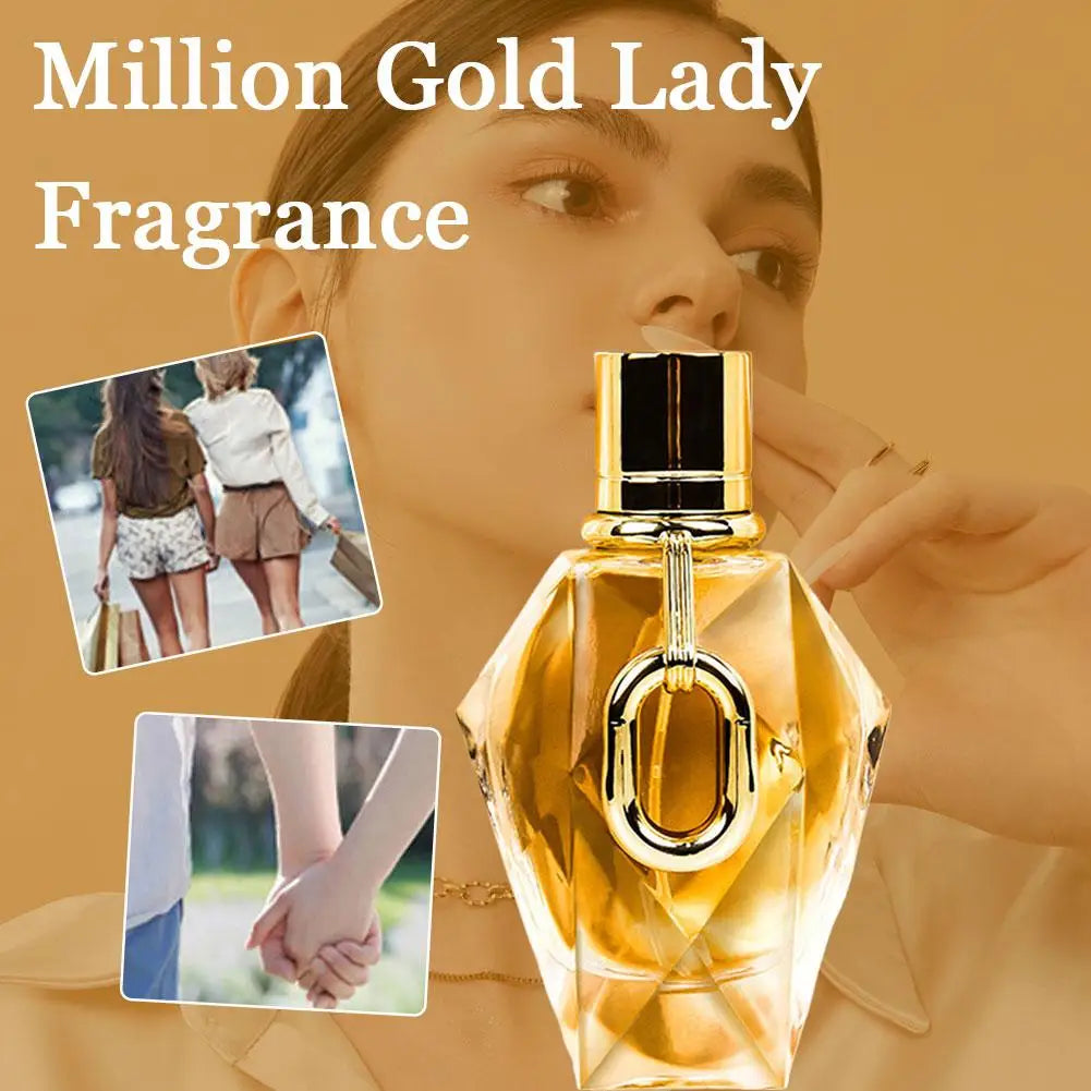 Roxelis Million Gold EDP | Rose, Patchouli & Oud Perfume 100ml Eau de Parfum QXL