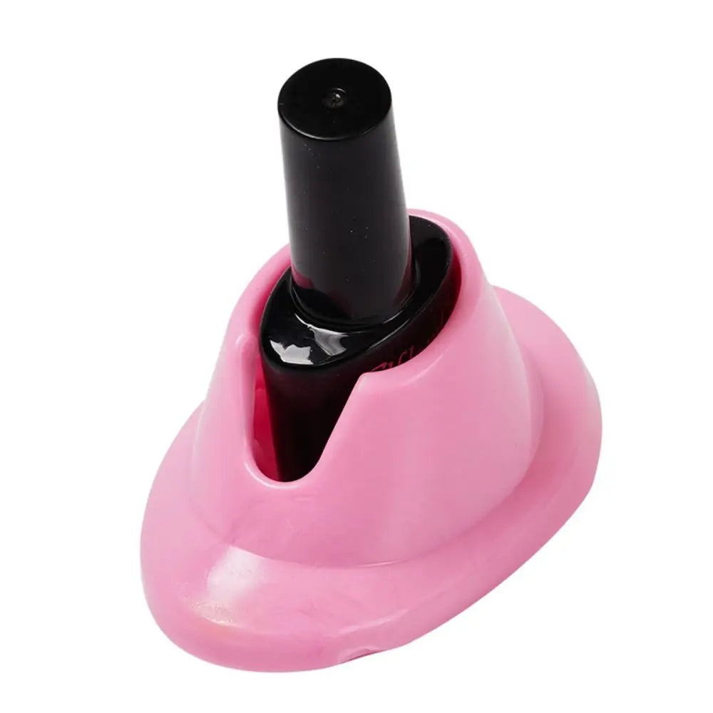 Silicone Nail Polish Bottle Holder & Anti-Tip Organizer Stand Nail Polish Holder QXL