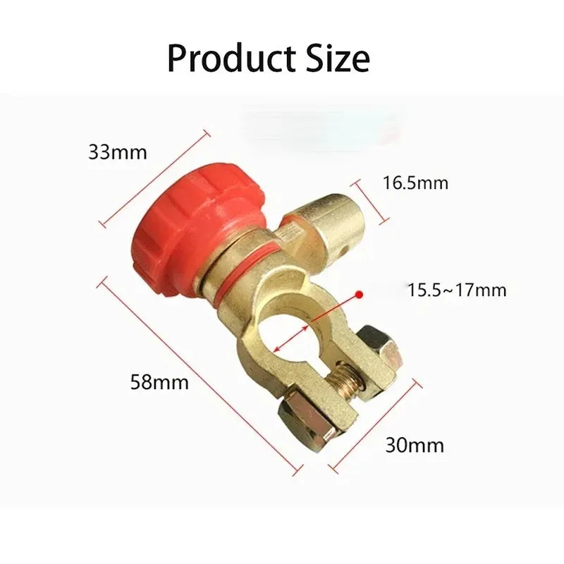 Car Battery Disconnect Switch | Quick Rotary Isolator Battery Disconnect Switch QXL