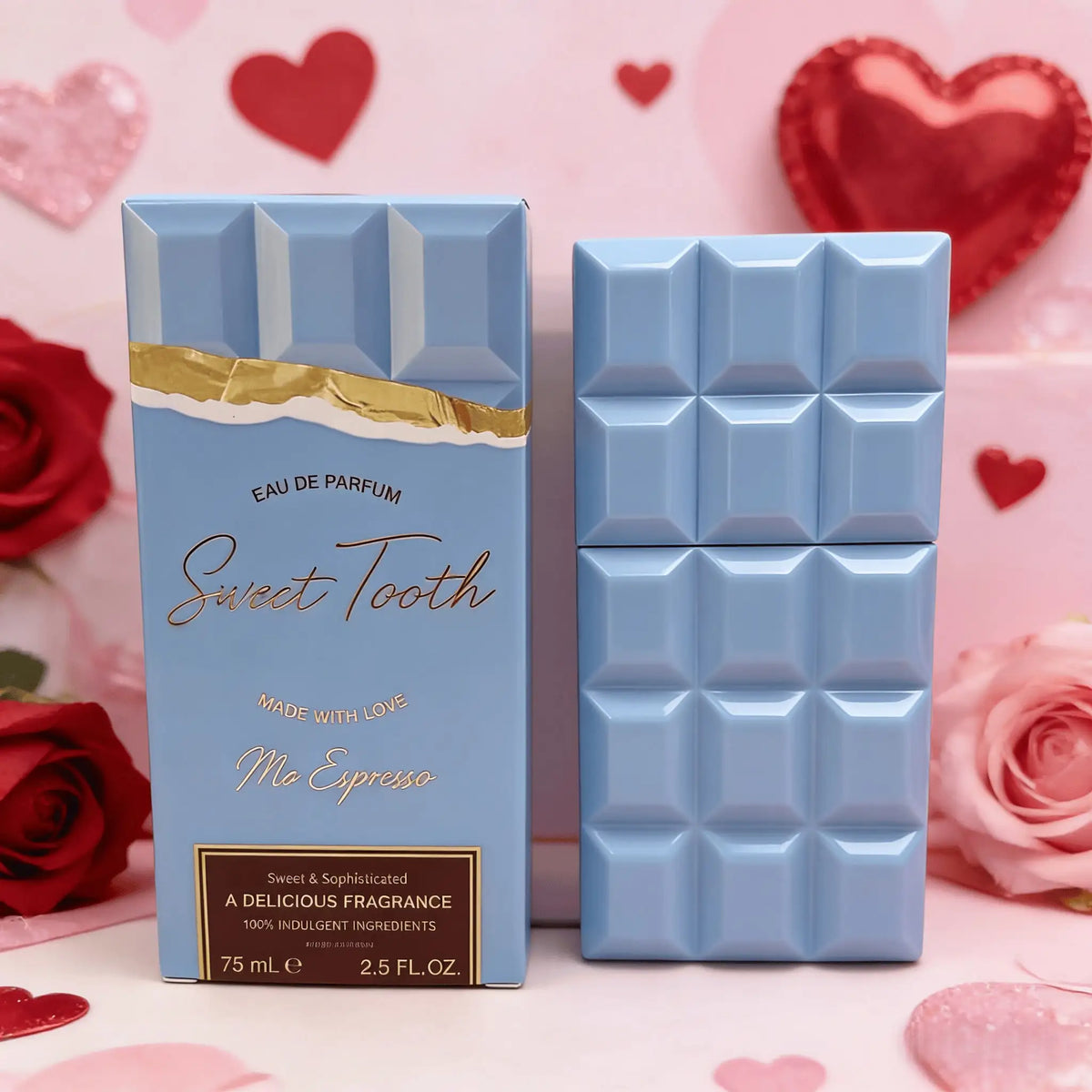 75ml Caramel Sweet Blue Eau de Parfum | Long-Lasting Unisex Scent Eau de Parfum QXL