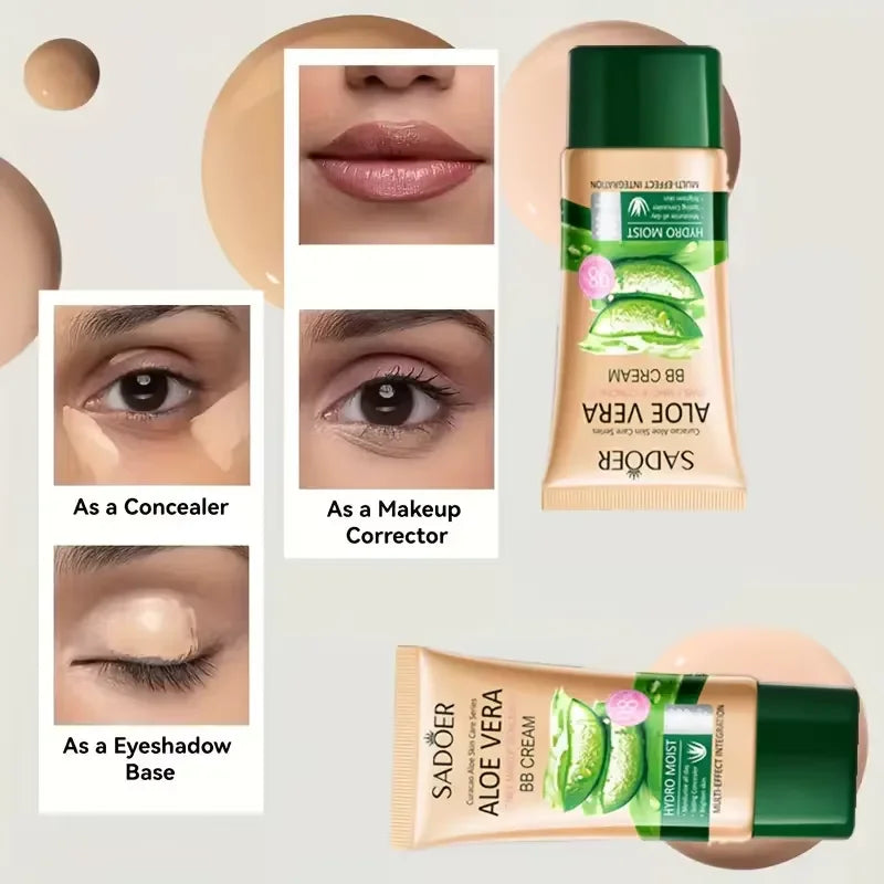 Aloe Vera BB Cream – Full Coverage Foundation & Concealer BB Cream Foundation QXL