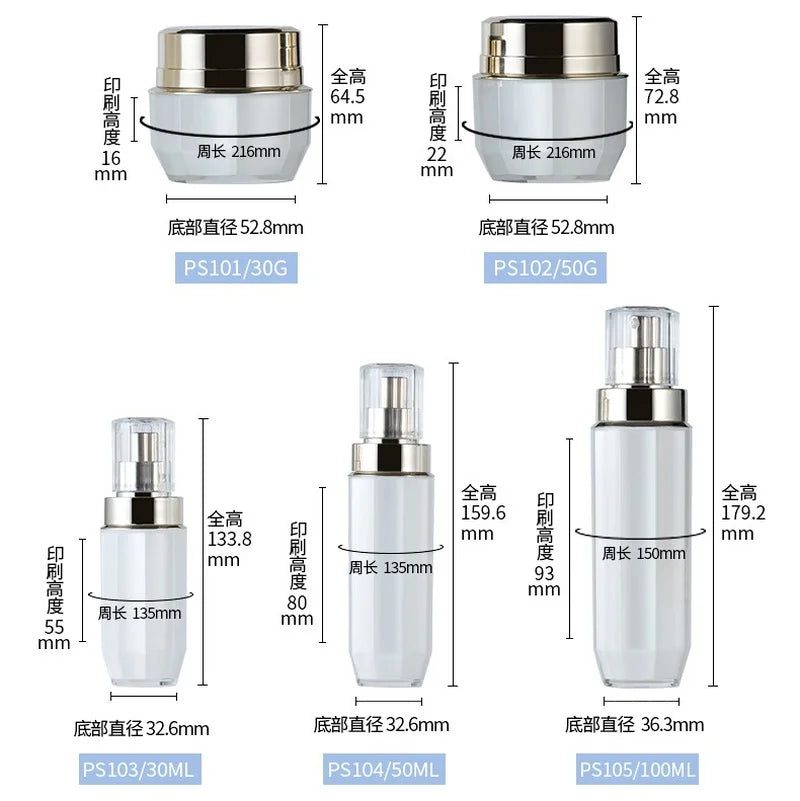 Refillable Lotion Pump Bottle 30–100ml | Cosmetic Container Cosmetic Pump Bottle QXL