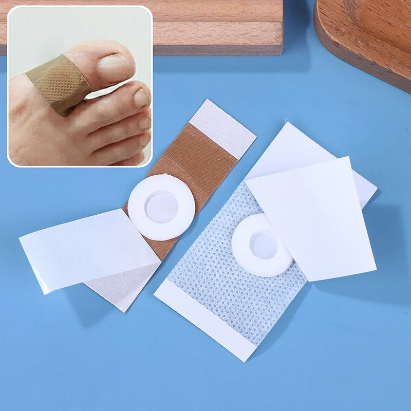 50/100-Pack Blank Corn Cushion Pads | DIY Foot Care Patches Foot Cushion Pads QXL