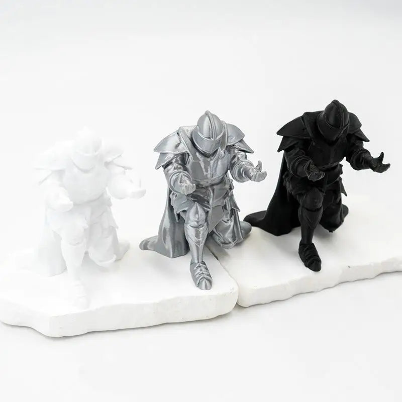 Knight Pen Holder | Medieval Resin Desktop Organizer & Decor Desk Pen Holder QXL