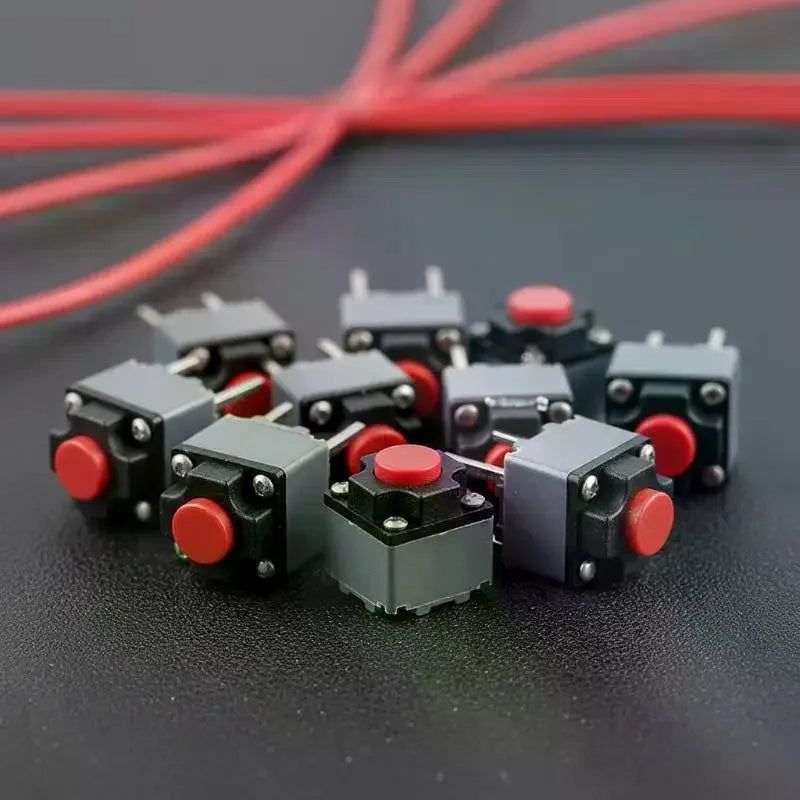 10-Pack Kailh Silent Mouse Micro Switches 6x6x7.3mm DIY Repair Mouse Micro Switch QXL