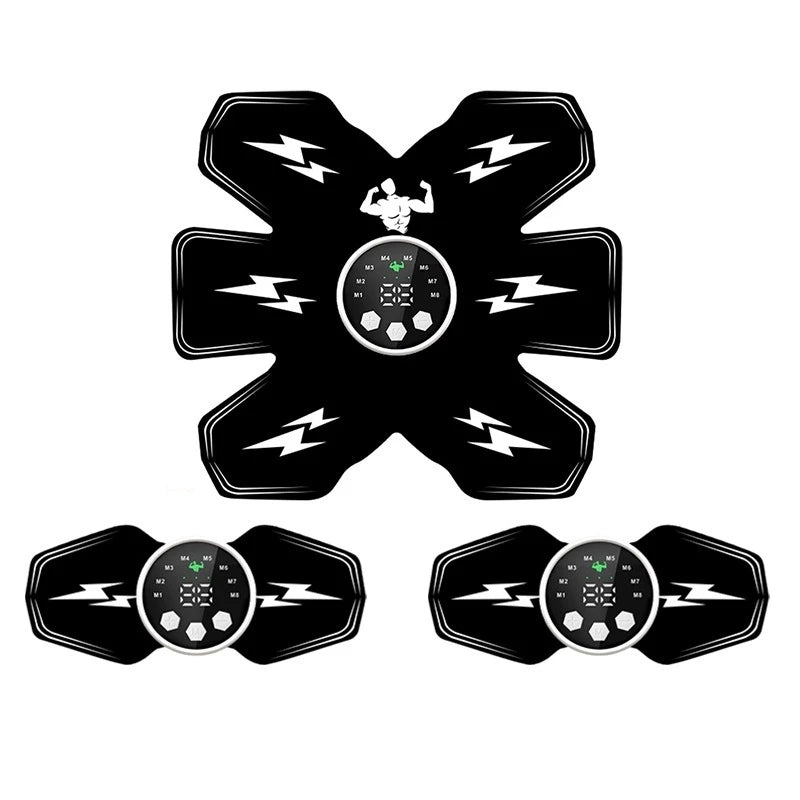 EMS Abdominal Toning Belt | Rechargeable Muscle Stimulator EMS Toning Belt QXL A1-