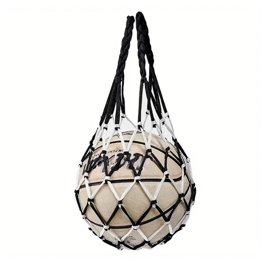 Nylon Mesh Ball Storage Bag | Basketball, Soccer & More Sports Ball Bag QXL