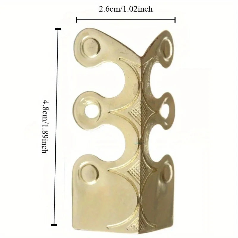 Metal Skirting Board Edge Guards | Baseboard Corner Protectors Corner Edge Guard QXL