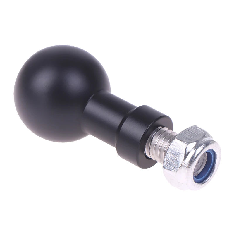 17mm Ball Head to M6 Screw Motorcycle Camera Mount Bracket Camera Mount Connector QXL
