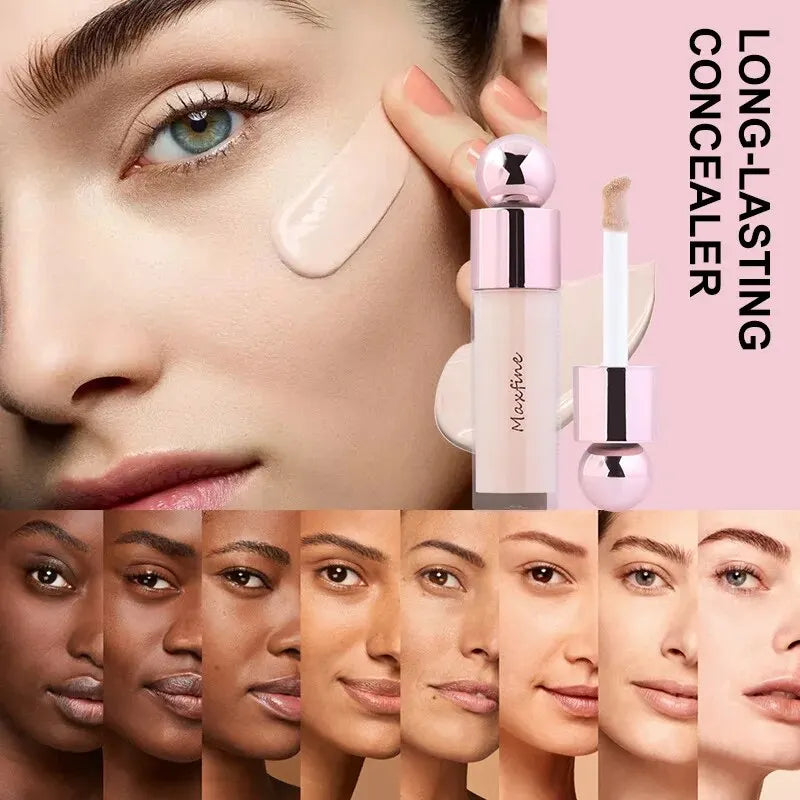 MAXFINE Nude Matte Full Coverage Liquid Concealer | All Skin Liquid Concealer QXL