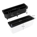 Rectangular Self-Watering Planter & Water Level Indicator Self-Watering Planter QXL WHITE