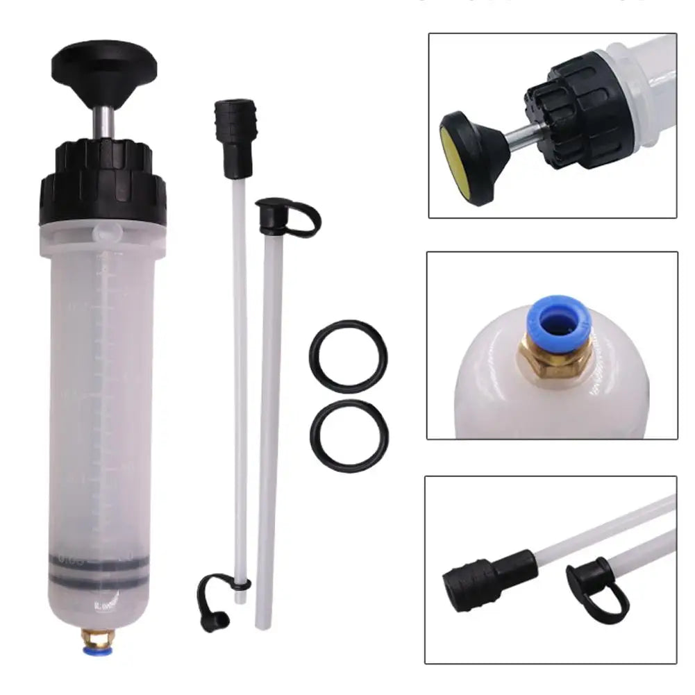200/500cc Hand Vacuum Oil Fluid Extractor & Injector Pump Oil Extractor Pump QXL