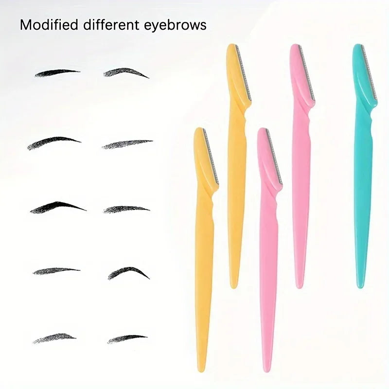 3/5-Pack Precision Eyebrow Razor & Dermaplaning Set Eyebrow Razor Set QXL
