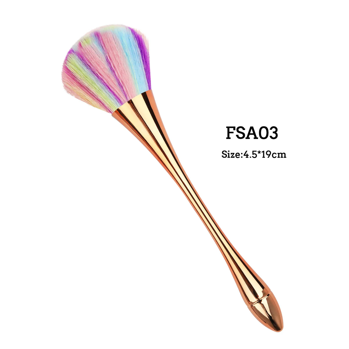 6-Style Makeup & Nail Dust Brush Set | Kabuki Blush Kit Makeup & Nail Brush Set QXL FSA-03
