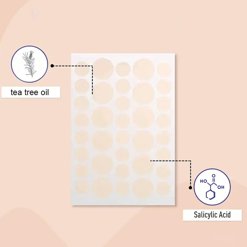 720-Pack Invisible Acne Pimple Patches | Spot Stickers for Face Acne Pimple Patches QXL 720pcs