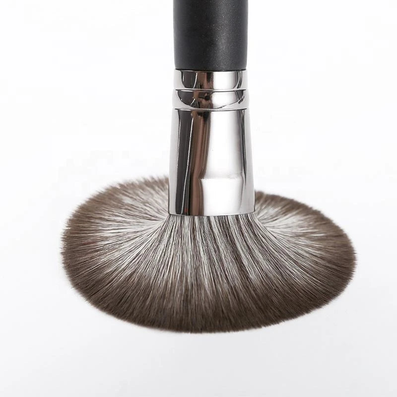 5-Pc Portable Mini Makeup Brush Set with Travel Bag Travel Makeup Brush Set QXL