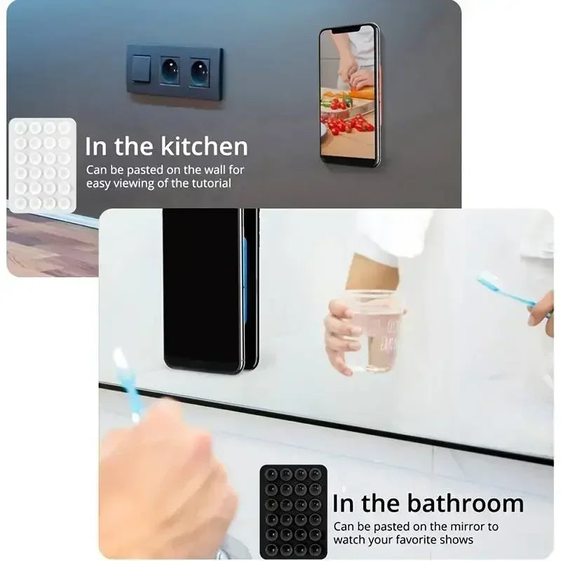 Magnetic Silicone Suction Phone Mount – iPhone & Android Phone Suction Mount QXL