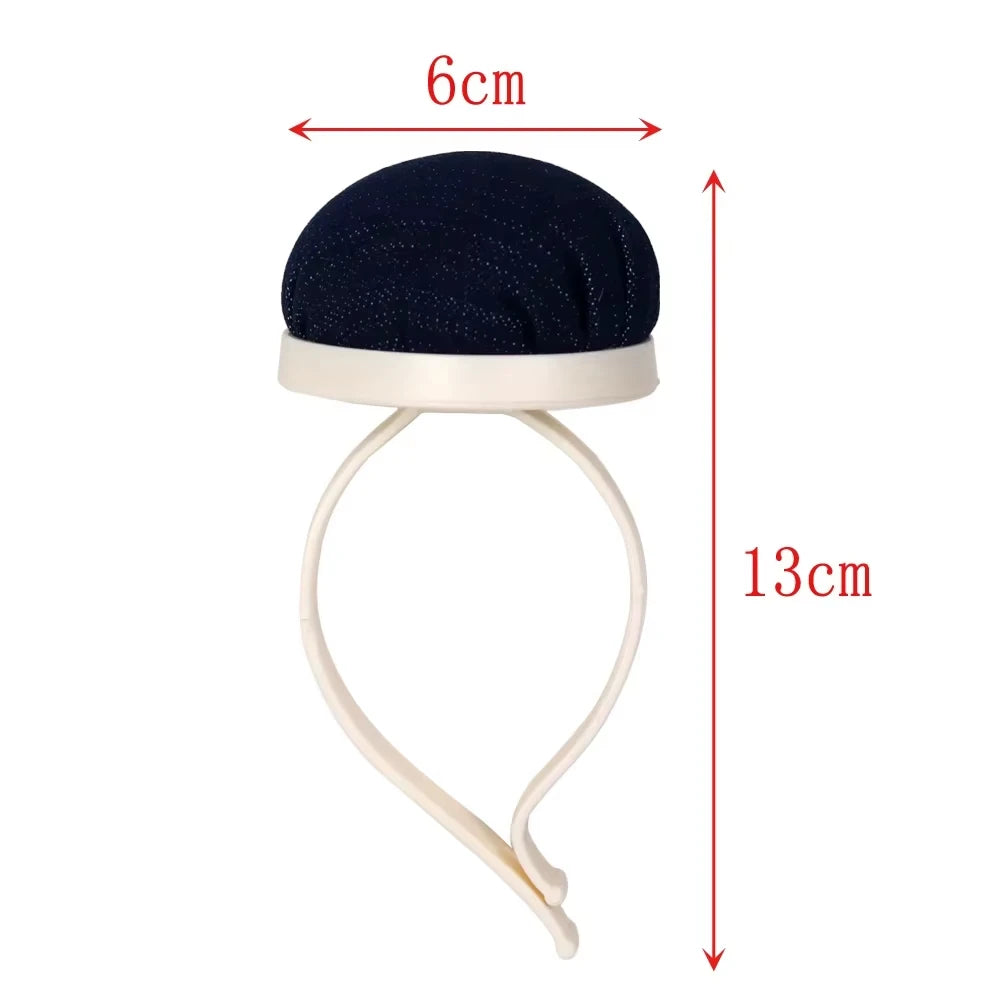 Wrist Pin Cushion – Denim Needle Holder for Sewing & Crafts Wrist Pin Cushion QXL