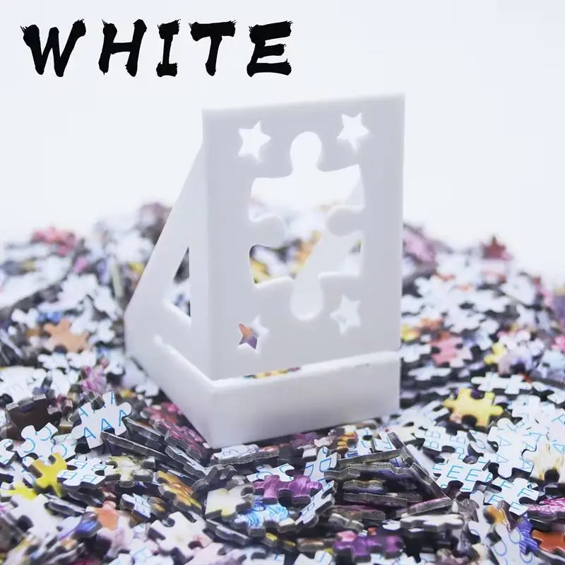 Puzzle Box Stand with Poster Holder | Durable Plastic Display Puzzle Box Stand QXL