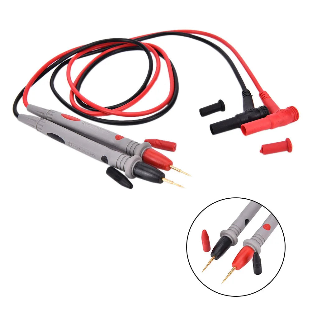 2-Pack Multimeter Test Lead Probe Set 20A 1000V Universal Multimeter Test Leads QXL