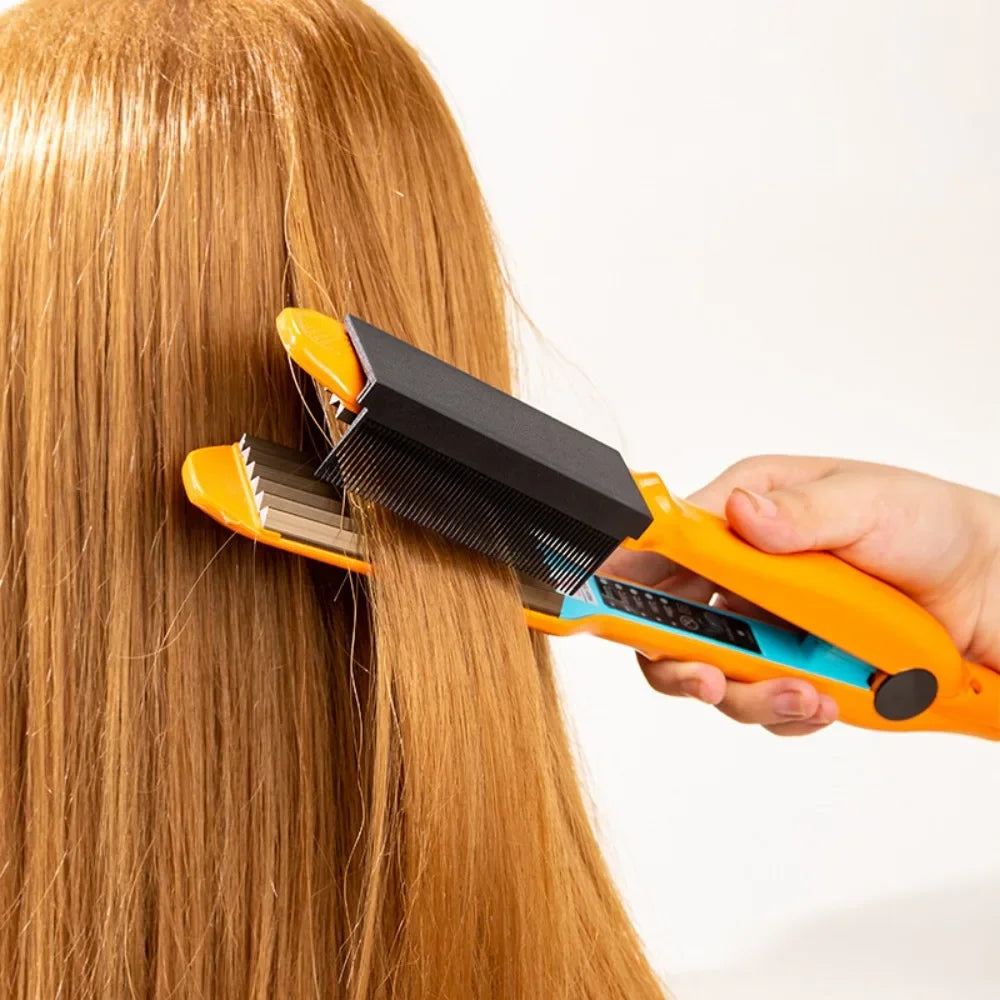 Clip-On Flat Iron Comb Attachment | Hair Straightening Tool Hair Styling Comb QXL
