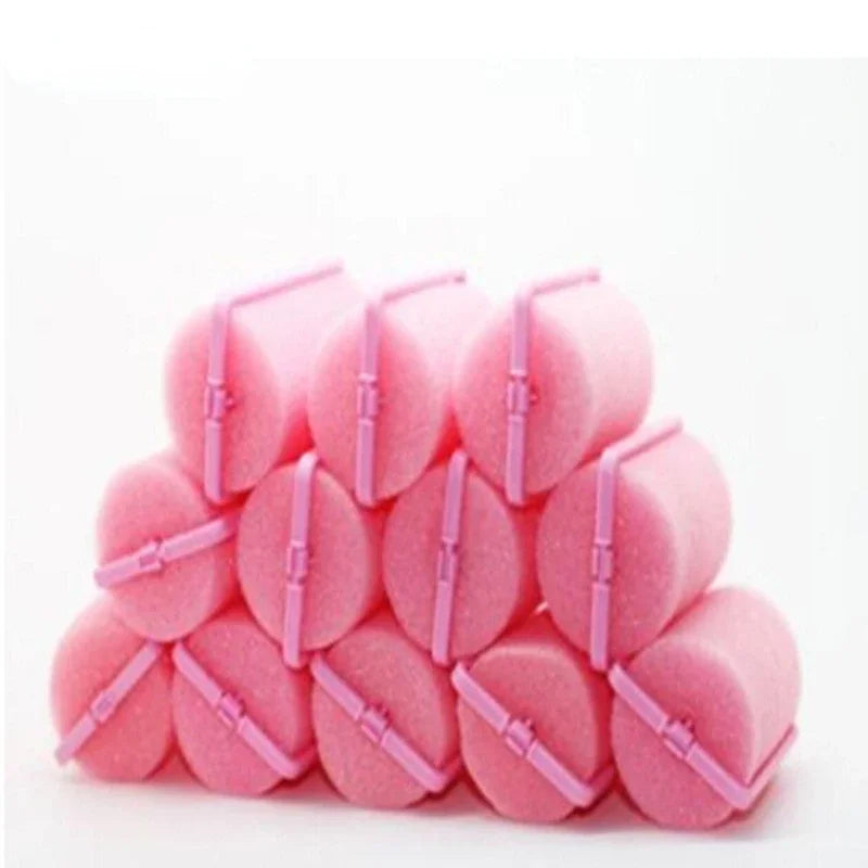 Foam Sponge Hair Curler Rollers | Heatless Curl Styling Set Hair Curler Rollers QXL