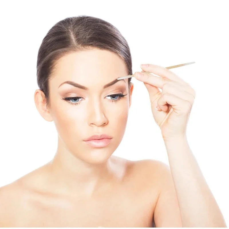 100-Pack Double-End Micro Brushes | Lint-Free Lash Extension Tool Disposable Micro Brushes QXL