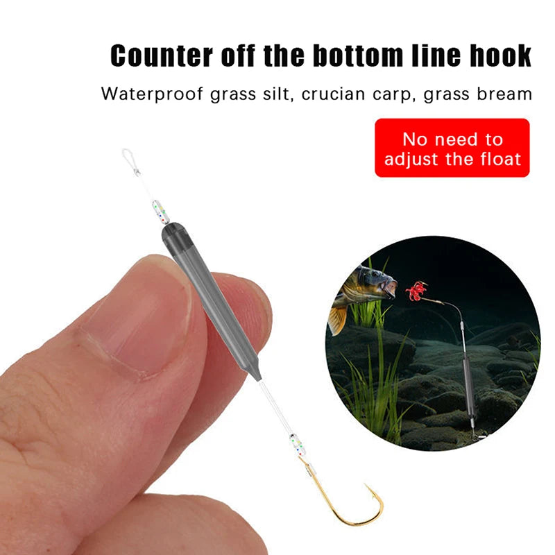 Double Fishing Hook | High Carbon Steel Barbs & Bait Keeper Fishing Hook QXL