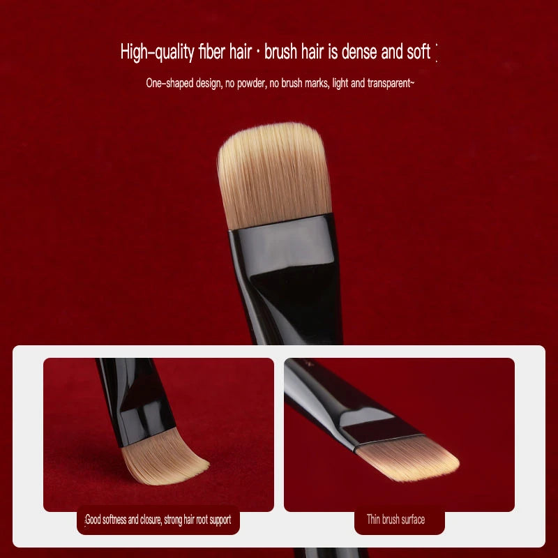 Flat Head Foundation Brush – Ultra-Thin Seamless Base Makeup Foundation Brush QXL