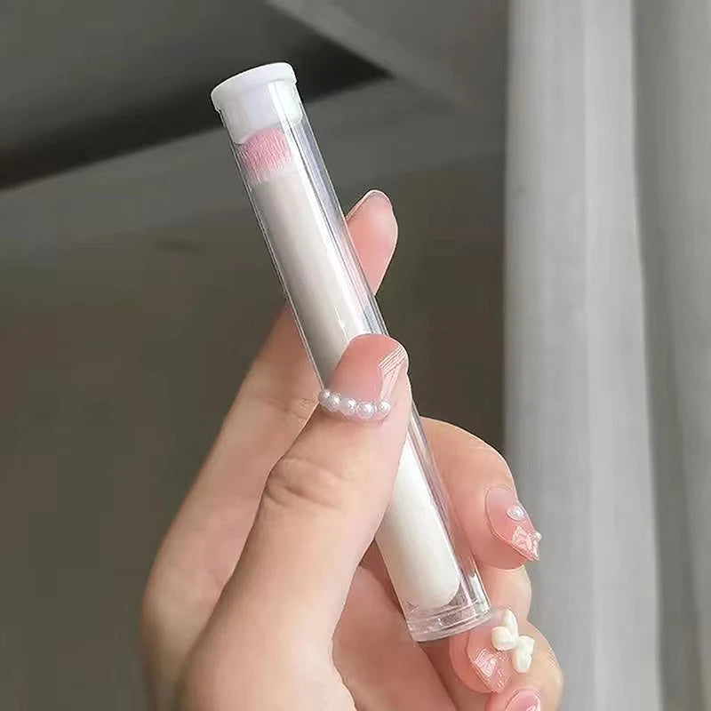 Mini Round-Head Lip Brush | Portable Multifunction Makeup Tool Lip Makeup Brush QXL Pink
