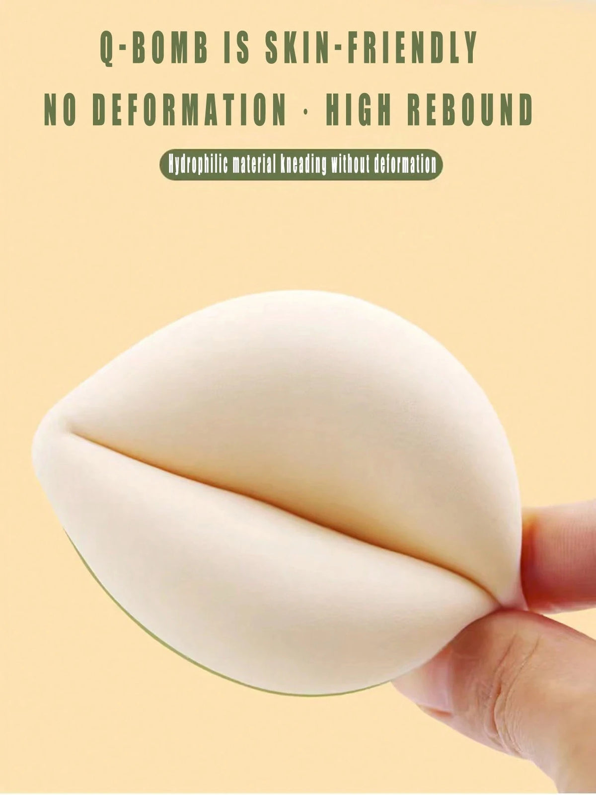 10-Pack Air Cushion Makeup Sponge Puff Set with Storage Box Makeup Sponge Puff Set QXL