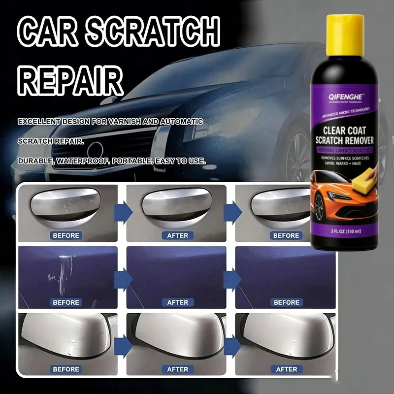 DIY Car Paint Scratch Repair Kit with Applicator Sponge Car Scratch Repair Kit QXL