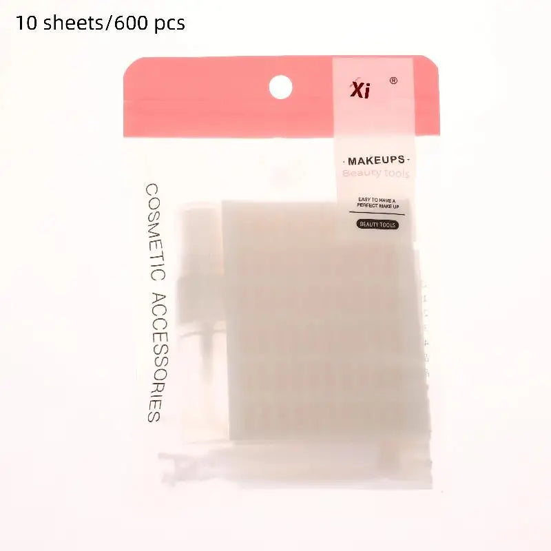 Invisible Double Eyelid Tape | Ultra-Thin Lace 180–600 Pcs Eyelid Shaping Tape QXL 10Sheets