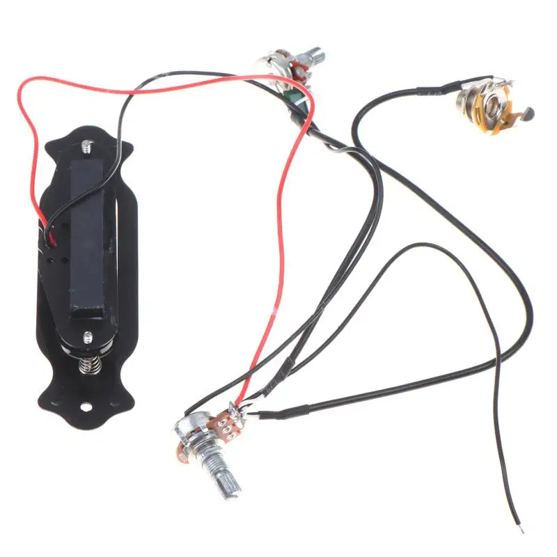 Q84C Active Soundhole Pickup for 4-String Cigar Box Guitar Guitar Pickup QXL
