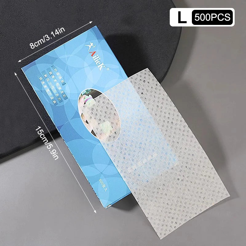 Ultra-Thin Hair Perming Paper 300/500 Pcs | Salon Perm Paper Hair Perming Paper QXL Large 1