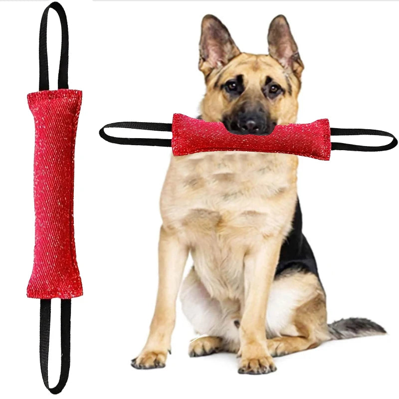 Interactive Dog Tug Toy | Bite Pillow for Training & Play Dog Tug Toy QXL