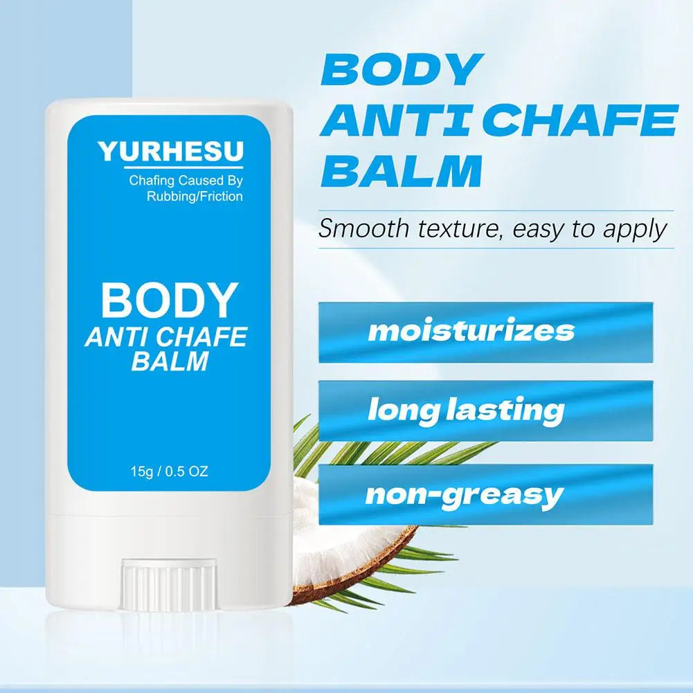 Anti-Chafe Balm Stick | Moisturizing Skin Barrier 1–3 Pack Anti-Chafe Balm Stick QXL