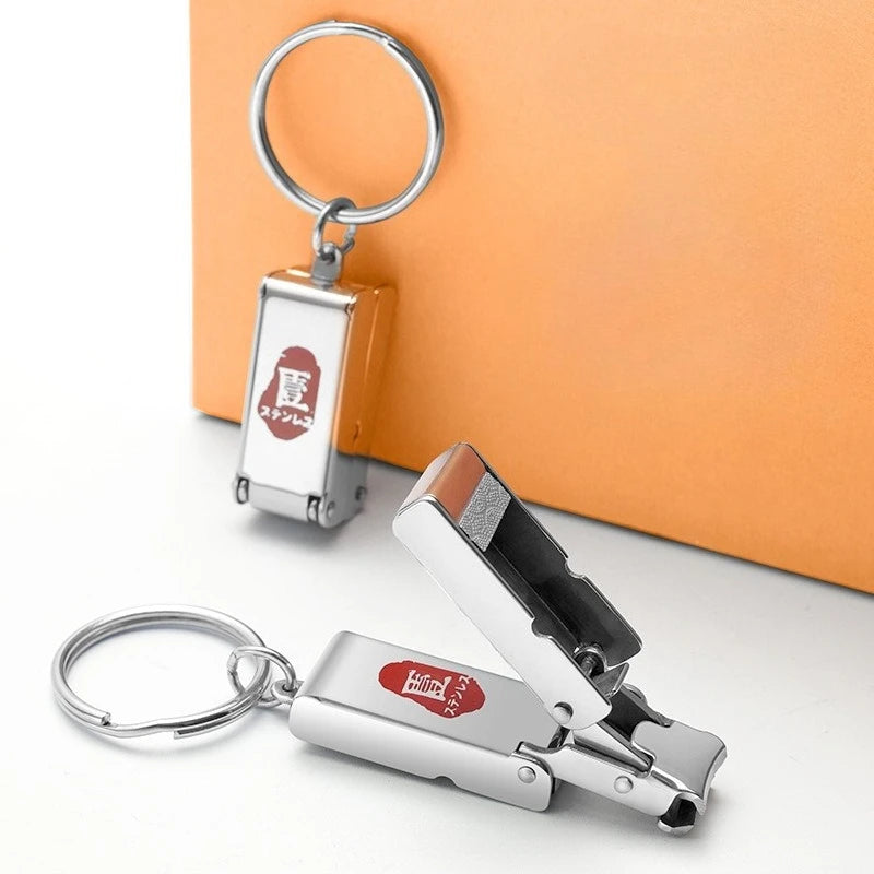 Japanese Folding Stainless Steel Nail Clipper | Mini & Portable Nail Clipper QXL