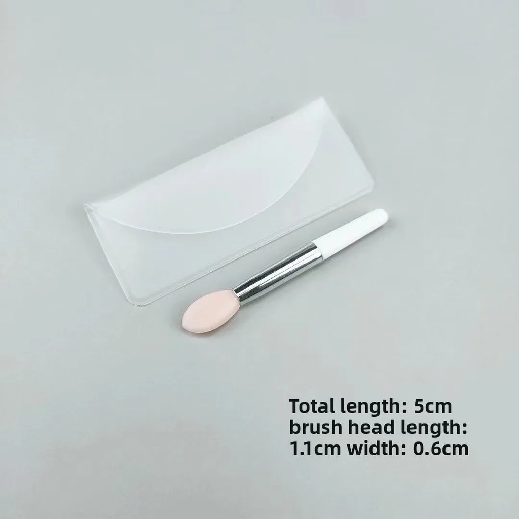 3-Pack Silicone Lip Brush Set with Dust Covers | Lip Mask Silicone Lip Brush QXL Flesh-colored bag 3p