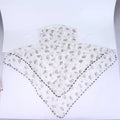 Women's Floral Chiffon Sun Scarf Face Mask | Ice Silk Bandana Sun Protection Scarf QXL A1