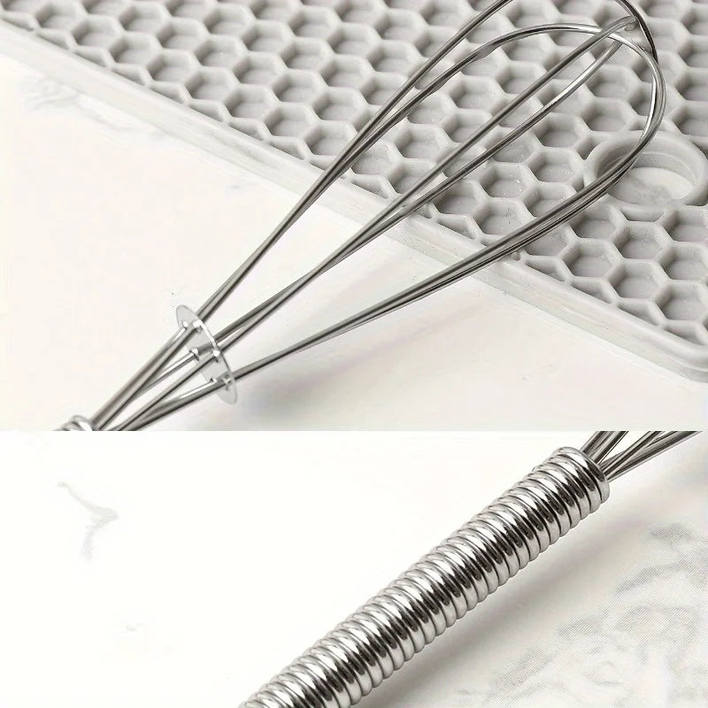 Stainless Steel Whisk | Egg Beater & Baking Mixer Tool Kitchen Whisk QXL