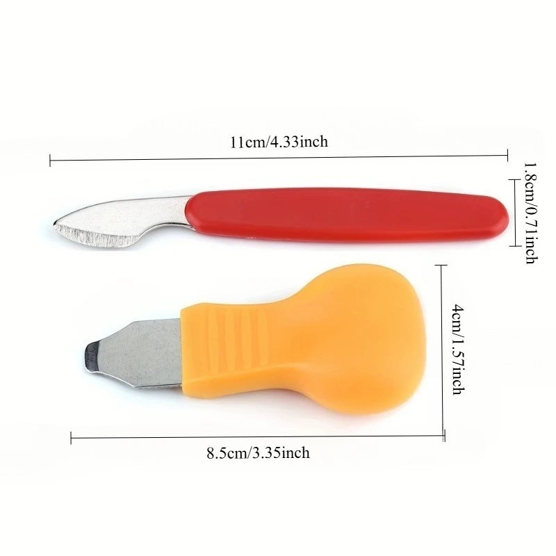 Watch Back Opening Tool Set – 2-Piece Battery Replacement Kit Watch Repair Tool QXL