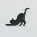 3D Metal Cat Car Emblem Sticker | Kitten Badge Decal Car Emblem Sticker QXL A12