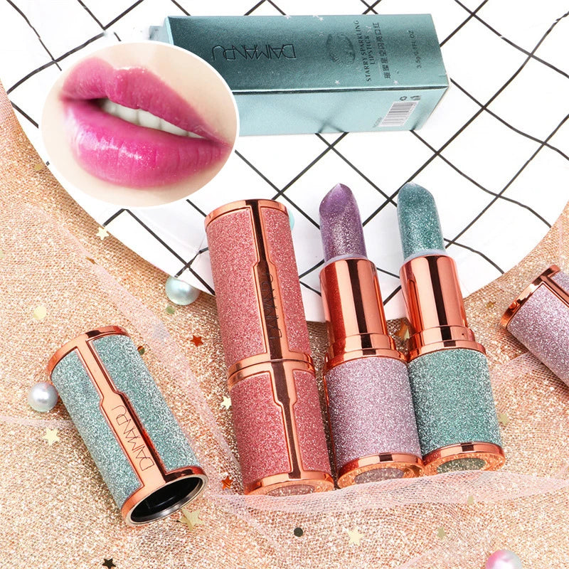 Starry Sky Jelly Lipstick | Color-Changing Moisturizing Gloss Jelly Lip Gloss QXL