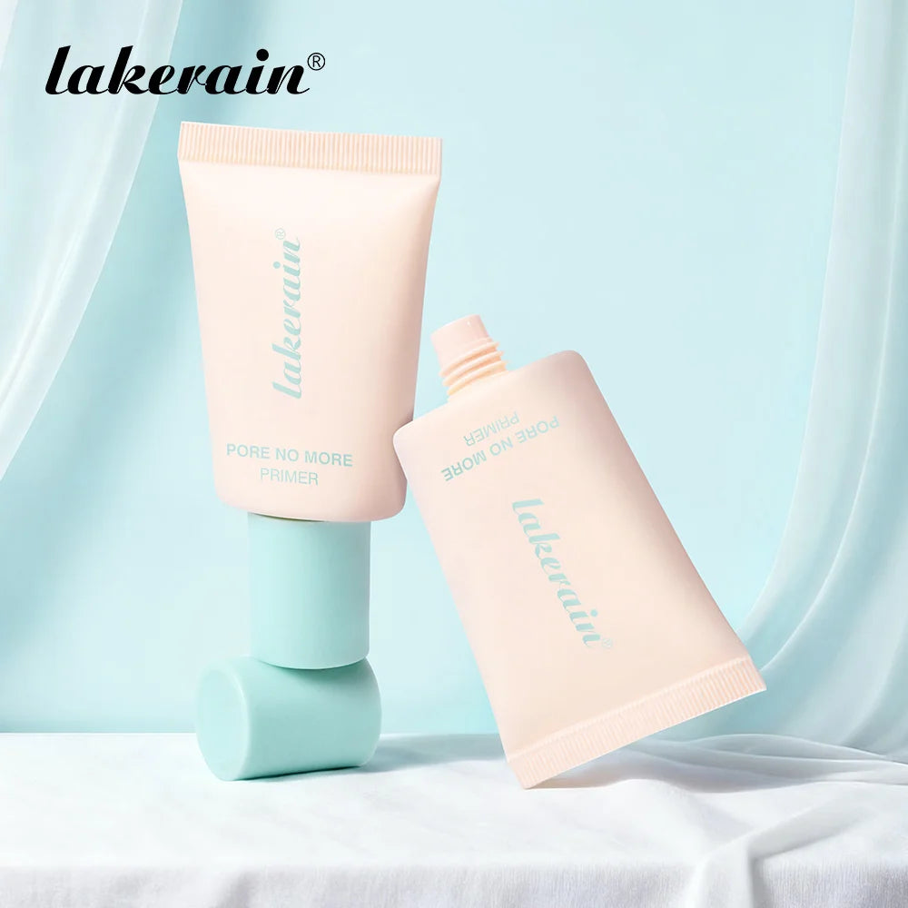 Lakerain Pore No More Primer | Oil Control Matte Face Base Makeup Face Primer QXL 2 pcs