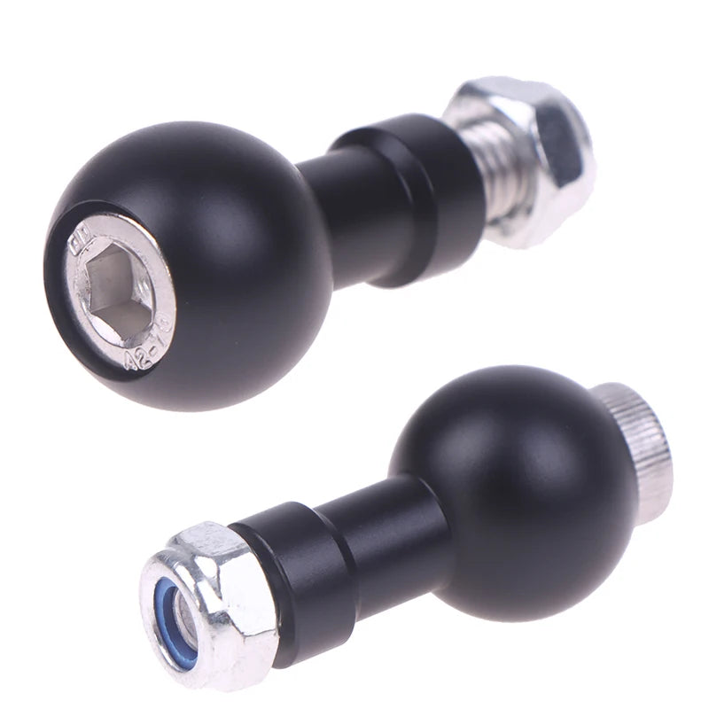 17mm Ball Head to M6 Screw Motorcycle Camera Mount Bracket Camera Mount Connector QXL