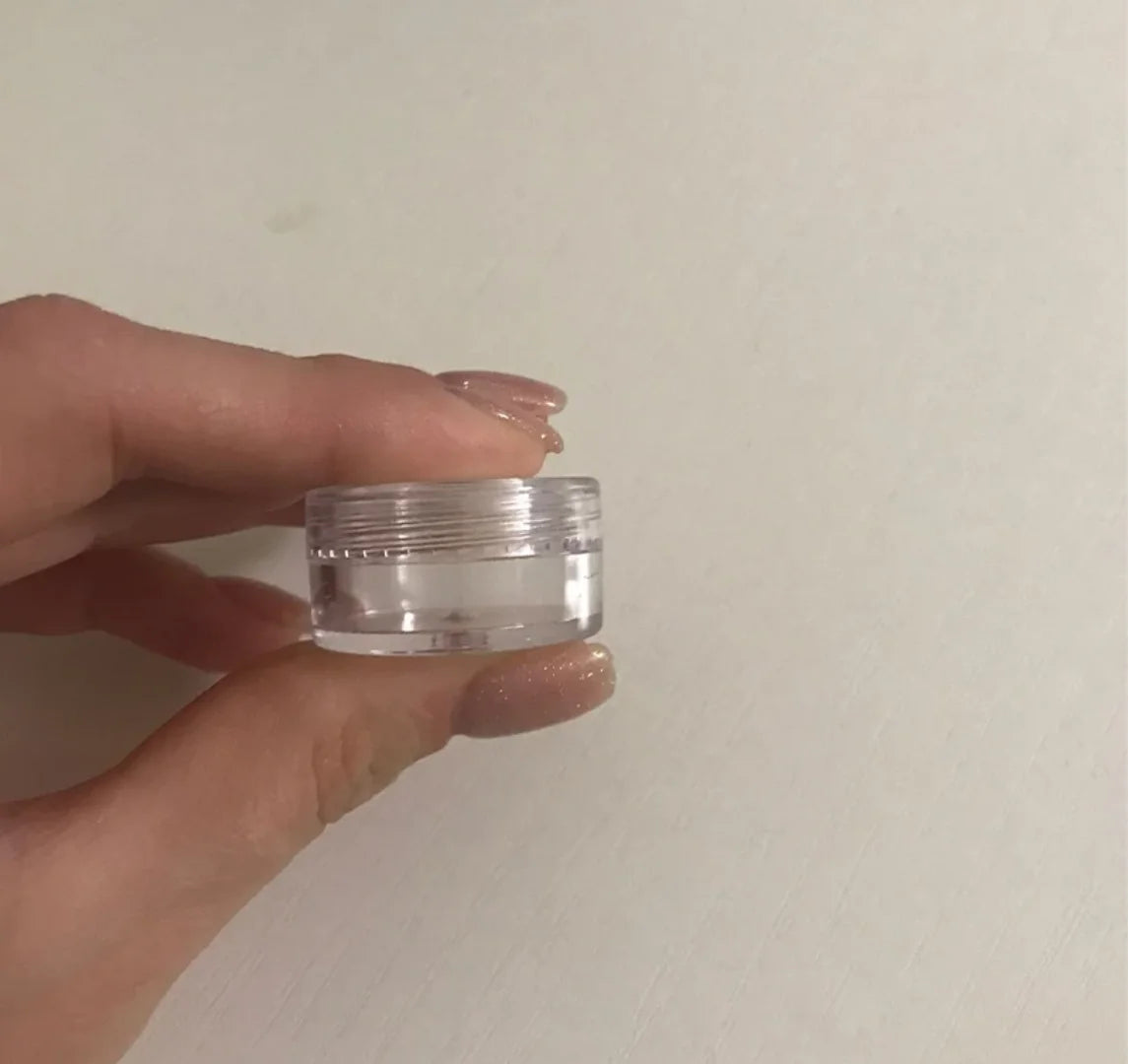 50-Pack 5g Clear Sample Jars | Mini Cosmetic Cream Containers Cosmetic Sample Jars QXL